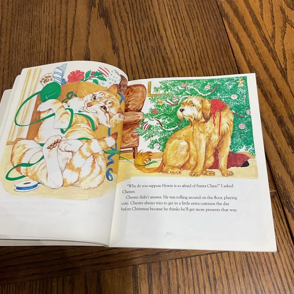 Christmas books:Bunnicula, Santa Dog, Teeny Witch, Carols, Black Lagoon, Mystery